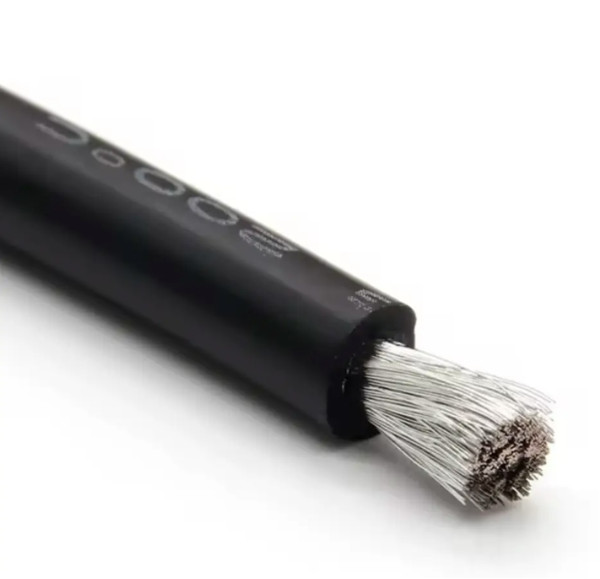 100м 12AWG Провід Чорний мідний багатожильний у силіконовій ізоляції, 12 AWG