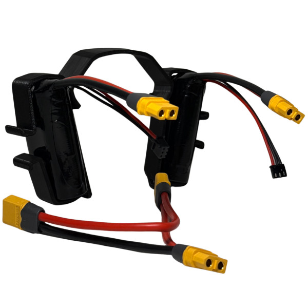 Літій-іонний акумулятор для DJI Matrice 4T 4S1P 6000mAh (2×2S1P Li-ion) з кріпленням і конектором Літій-іонний акумулятор для DJI Matrice 4T 4S1P 6000mAh (2×2S1P Li-ion) з кріпленням і конектором