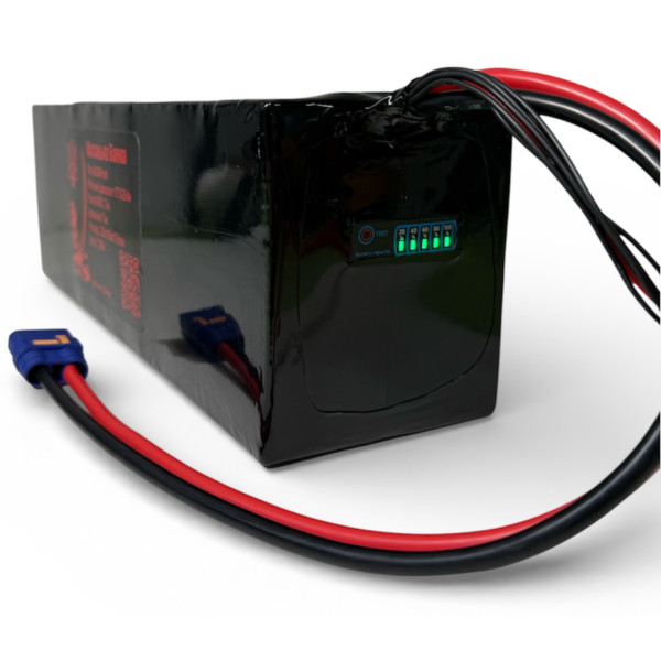 Акумулятор Li-ion NMC 7S1P 63000 mAh 25.9–29.4V 180A BMS індикатор для РЕБ та автономних систем Акумулятор Li-ion NMC 7S1P 63000 mAh 25.9–29.4V 180A BMS індикатор для РЕБ та автономних систем